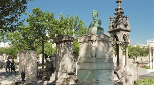 Cimetière du Montparnasse près de l'Hôtel AGENOR, hôtel 3 étoiles quartier Montparnasse, chambres d'hôtel à Paris dans le 14ème arrondissement