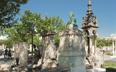 Cimetière du Montparnasse près de l'Hôtel AGENOR, hôtel 3 étoiles quartier Montparnasse, chambres d'hôtel à Paris dans le 14ème arrondissement
